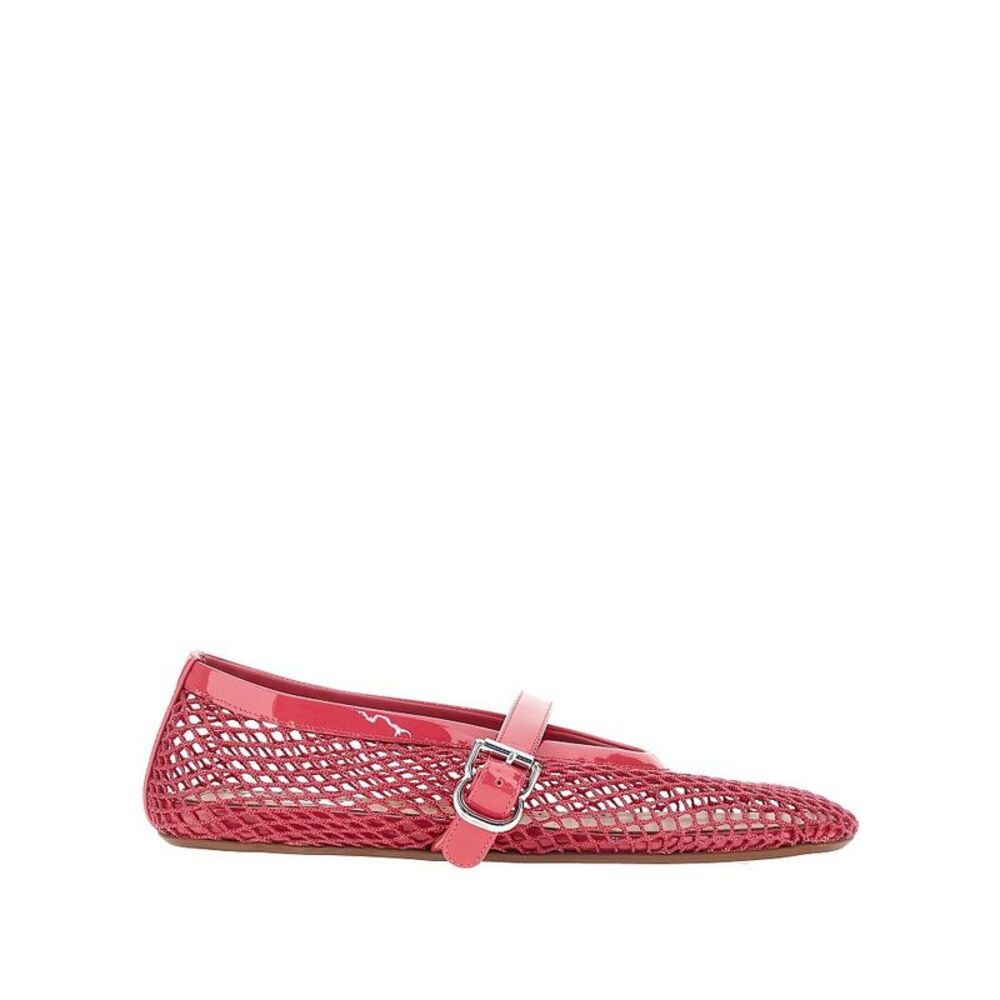 Alaia Women Fishnet Ballerina Flats